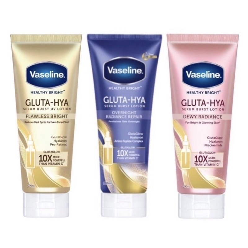 VASELINE GLUTA HYA (ALL SERIES) 200ML