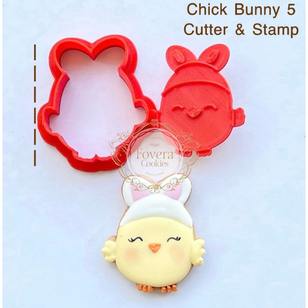 Chick Bunny #5 COOKIE CUTTERS EASTER SERIES. CETAKAN KUE EASTER