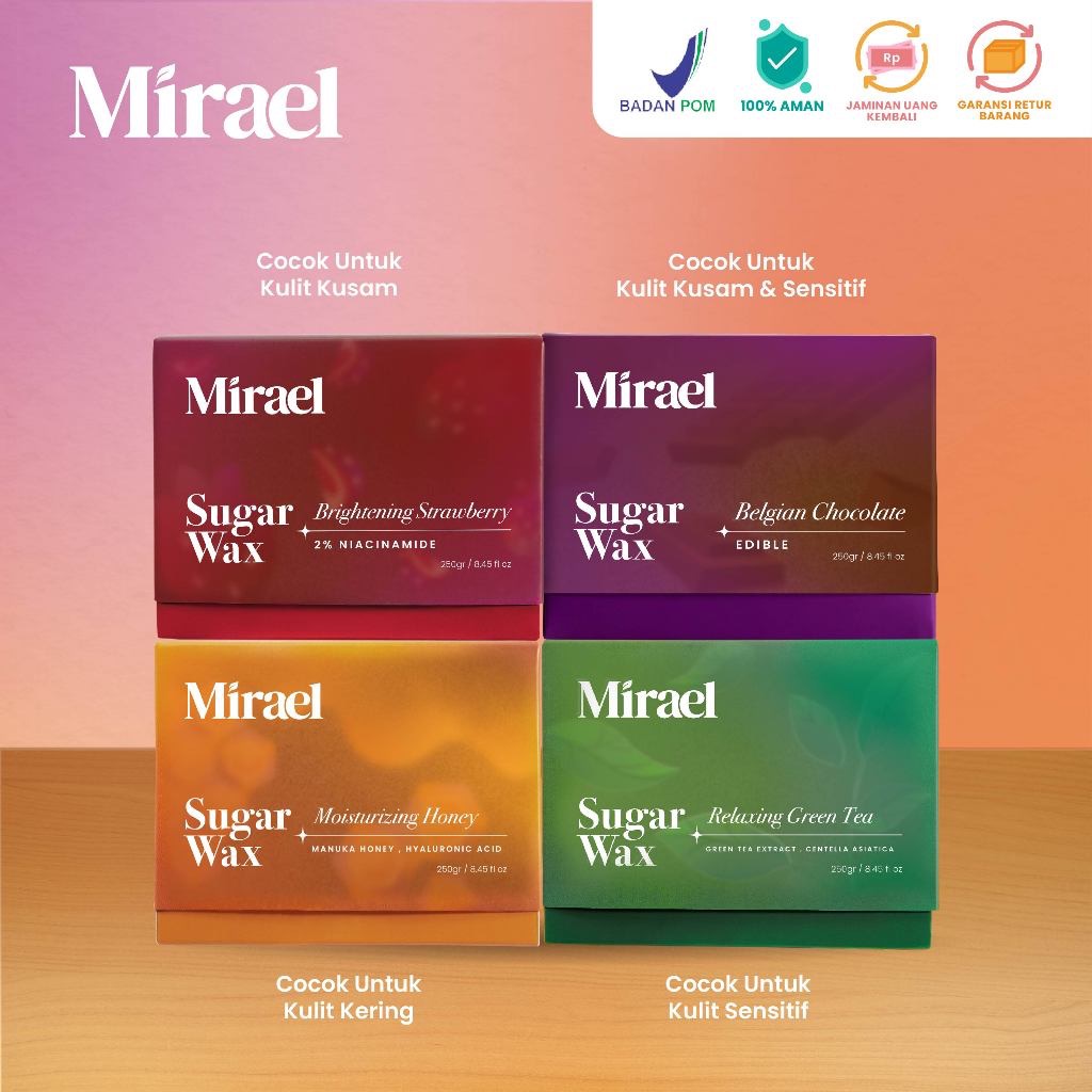 Mirael Sugar Waxing Kit
