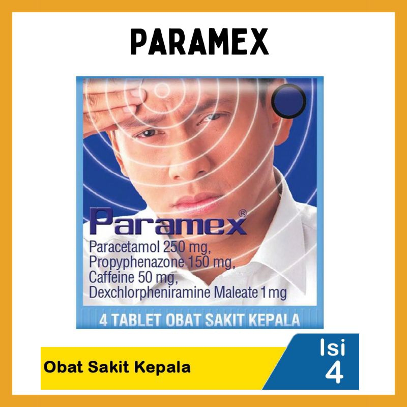 PARAMEX TABLET (1 STRIP 4'S)