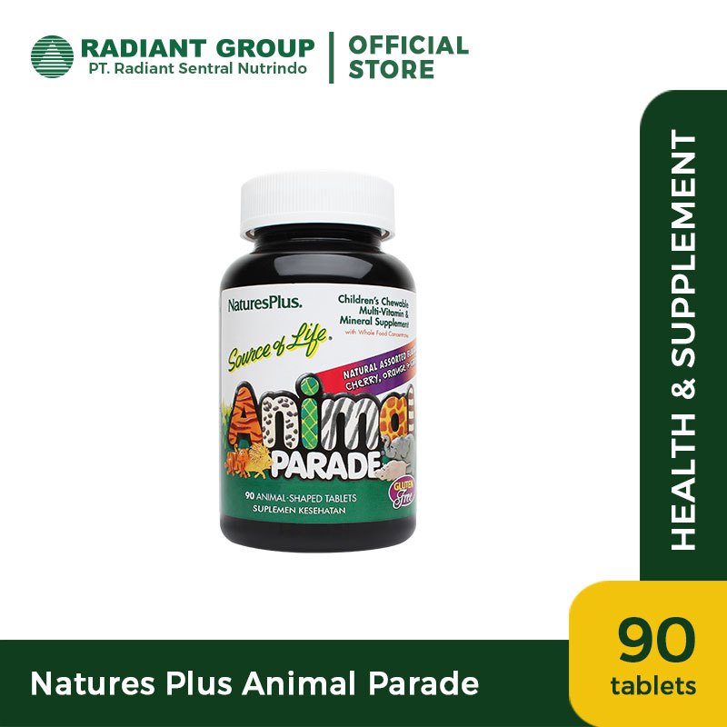 Original Natures Plus Sol Animal Parade - 90 Tablets