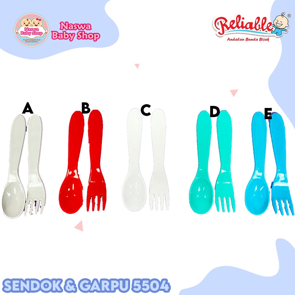 Reliable Sendok + Garpu Set 5504