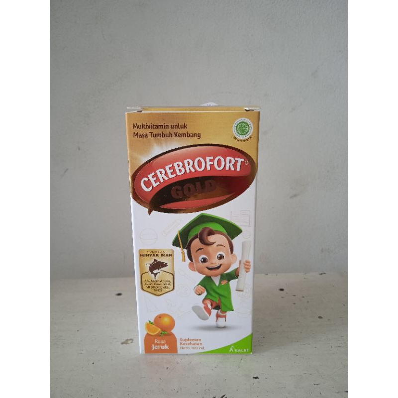 CEREBROFORT GOLD 100ML + Buble wrap