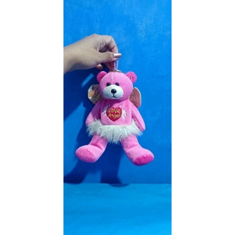 Boneka Teddy Angel Pink Import