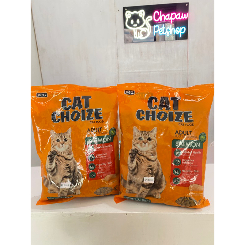 CAT CHOIZE ORANGE RASA SALMON 800gr
