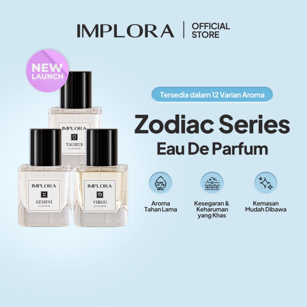 IMPLORA Zodiac Series Eau De Parfum EDP - 30ml
