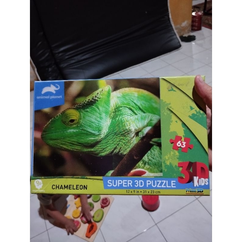 preloved puzzle 3D like new