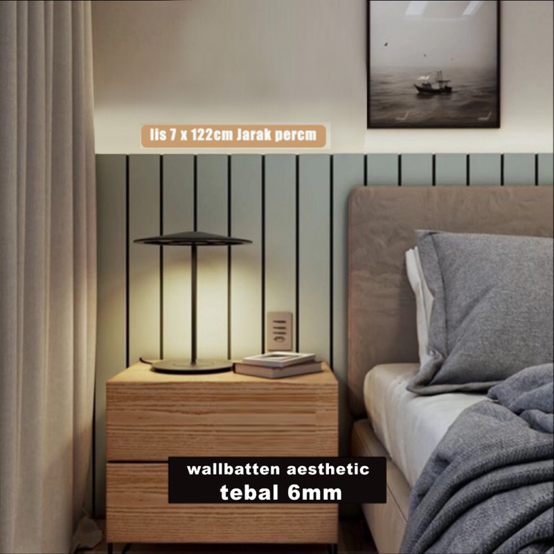 Wall Batten 6mm 3x122cm