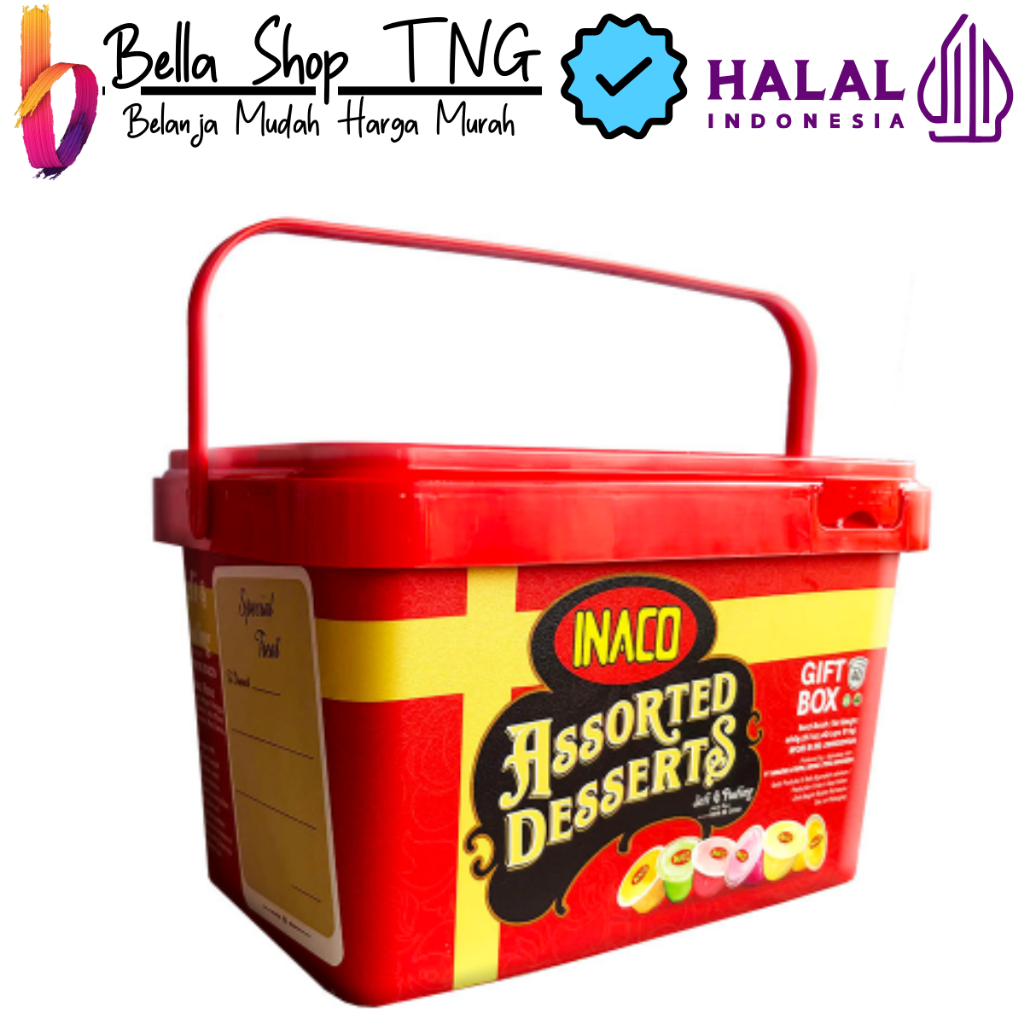 INACO Jelly Assorted Dessert Gift Box 600 gr