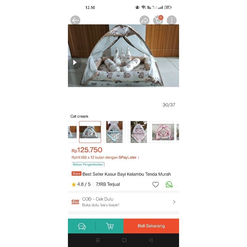 bed set kelambu bayi