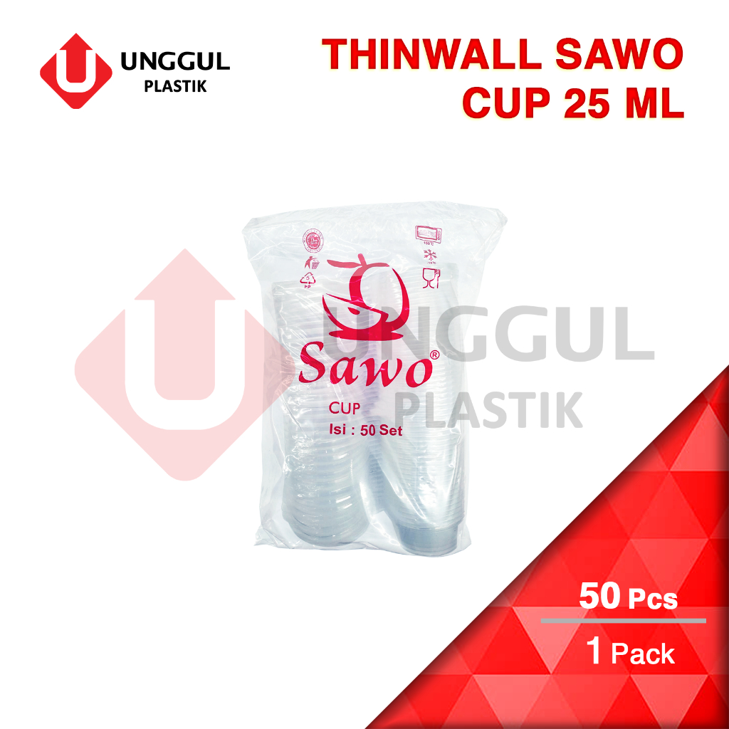 THINWALL SAWO CUP @25 ML / Pack