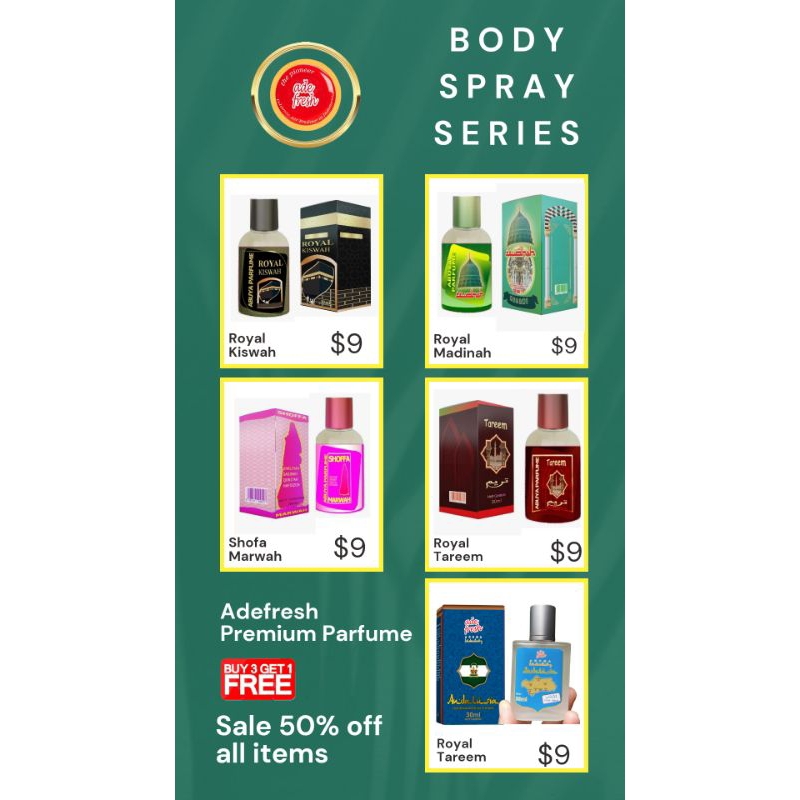 Parfum Spray 30ml