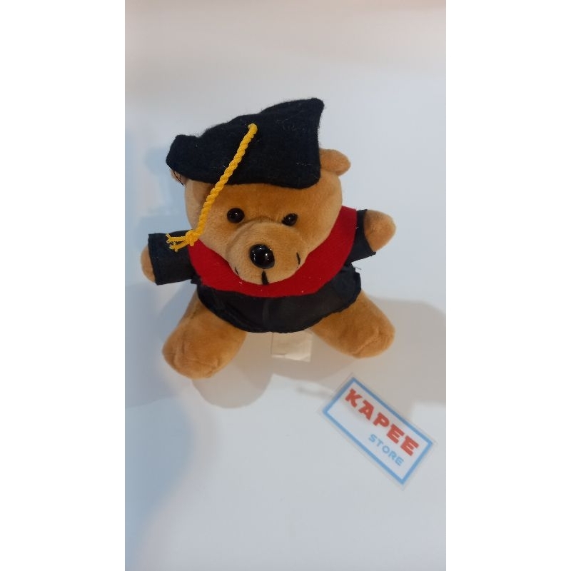 Boneka Bear Coklelat Toga S