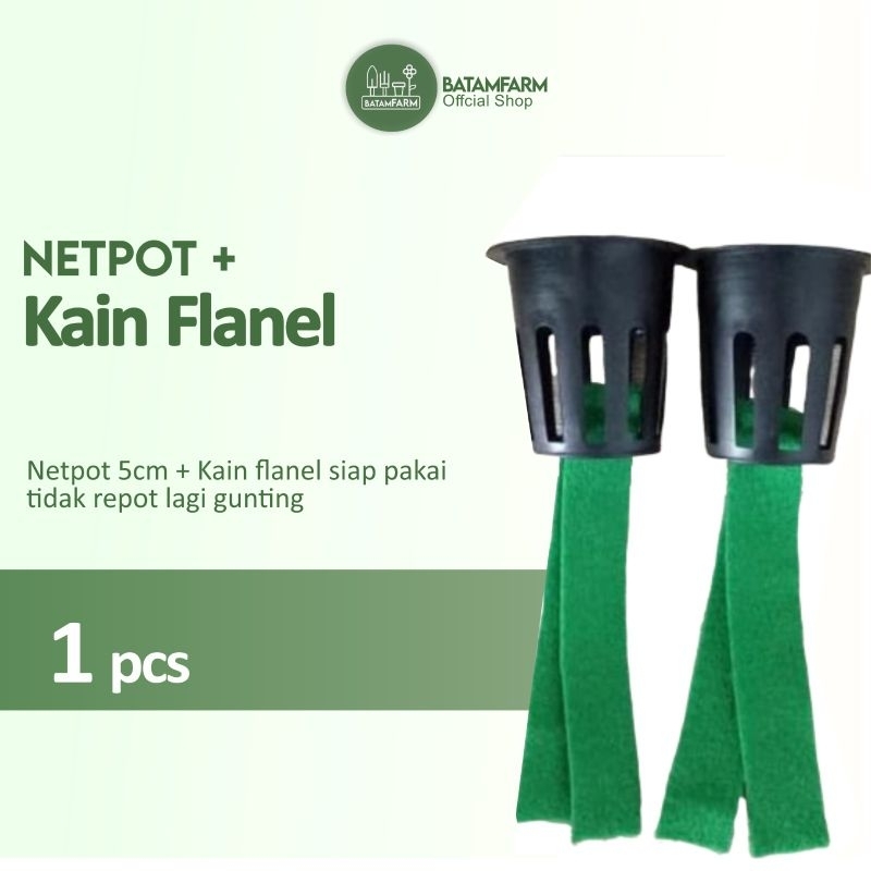 Netpot 5cm + sumbu