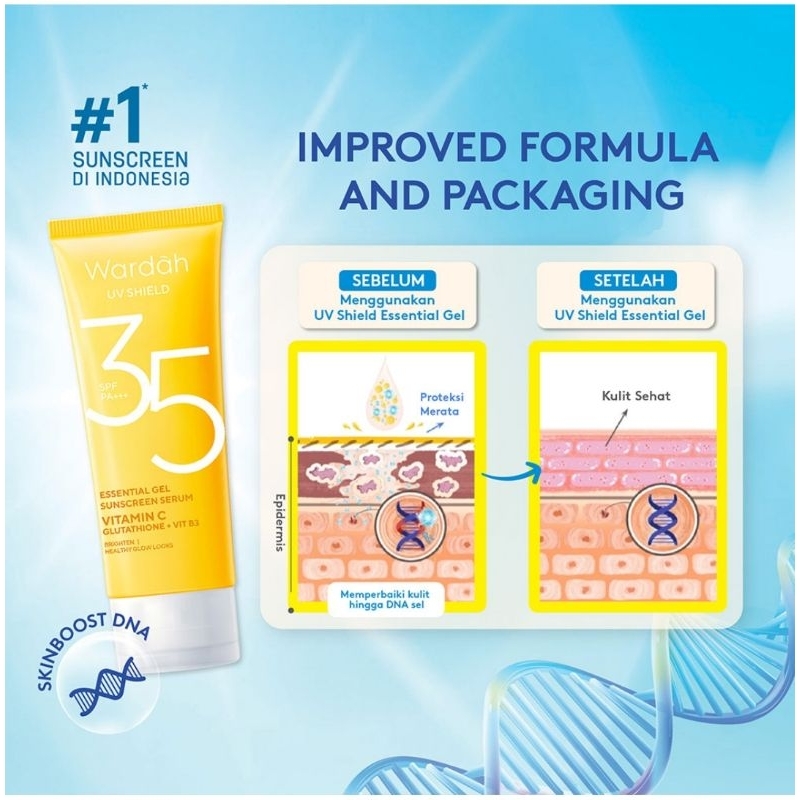 Wardah sunscreen spf 35 40ml