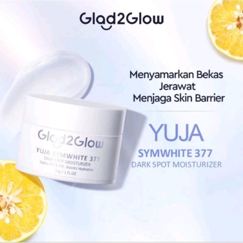 Glad2glow Yuja Symwhite 377 Moisturizer 30gr