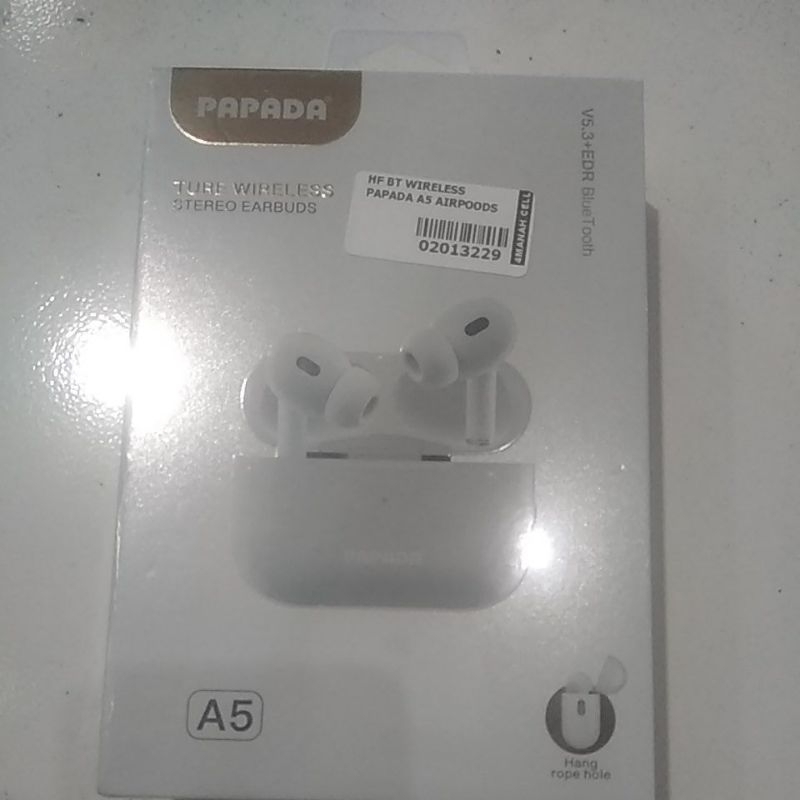 HF BT WIRELESS PAPADA A5 AIRPOODS
