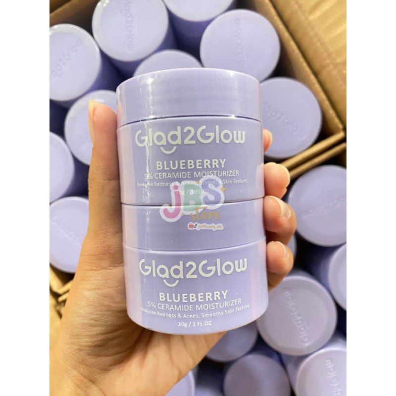 glad2glow moisturizer  blueberry