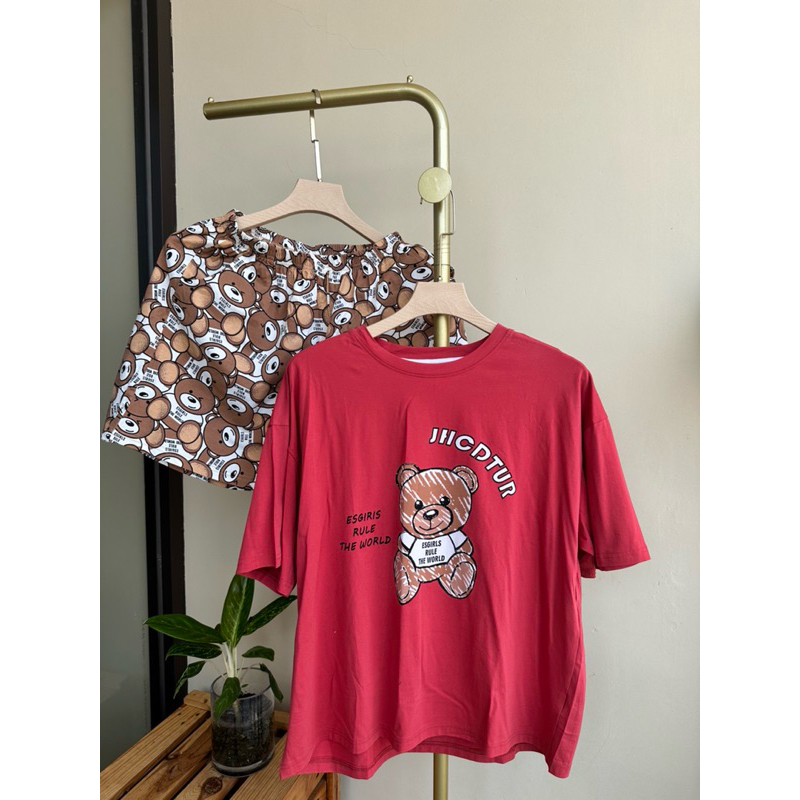 Piyama Premium Red Bear