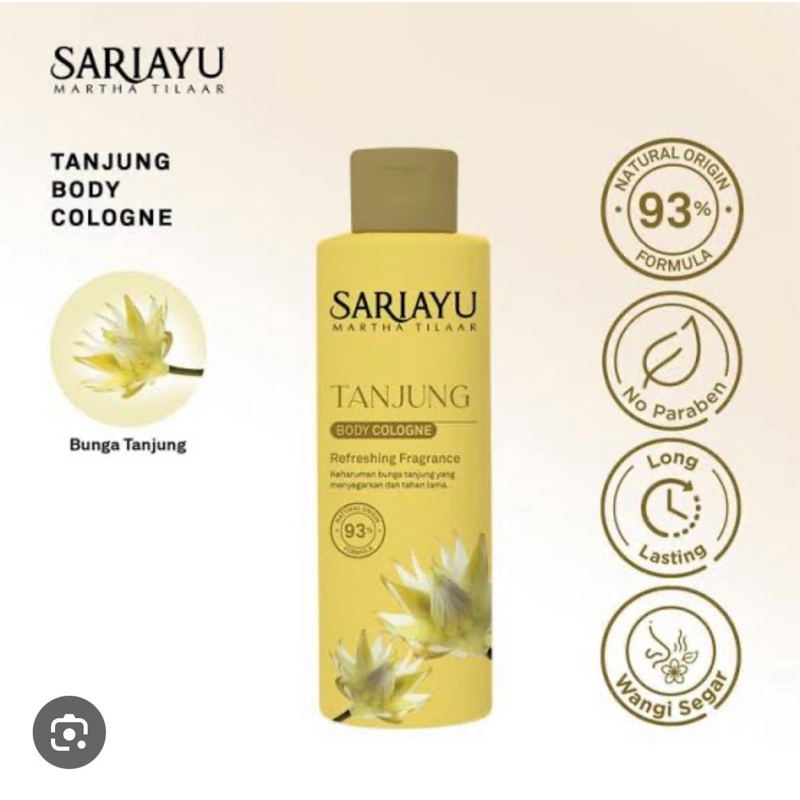SARIAYU Body Splash Cologne 150ml