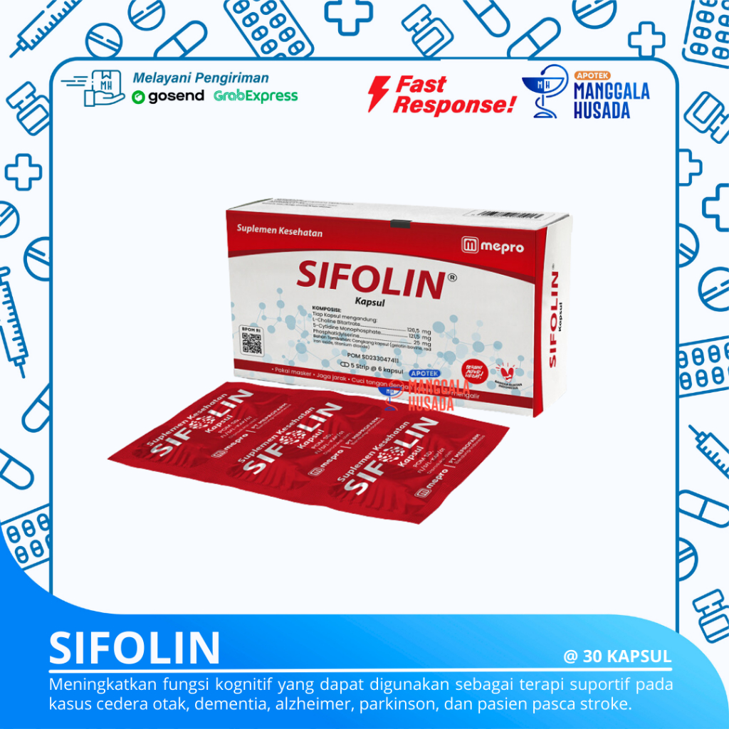 SIFOLIN SUPLEMEN KESEHATAN PER BOX @ 30 KAPSUL