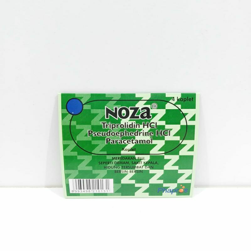 Noza Obat Flu 4 Kaplet