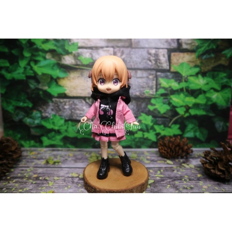 nendoroid doll clothes black pink ver.