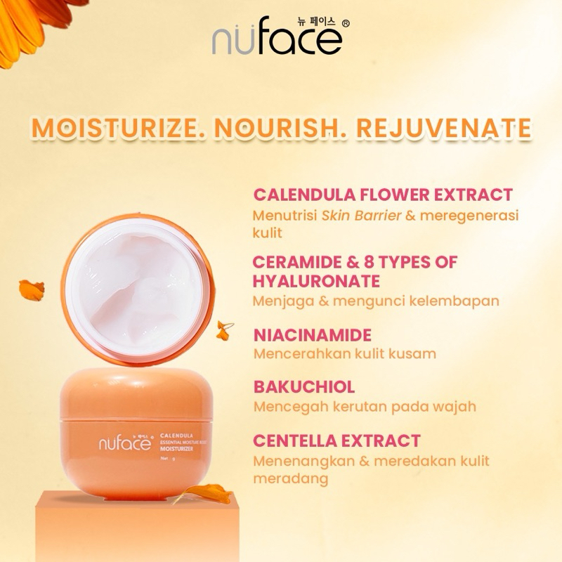 Nuface Calendula Essential Moisture Boost Moisturizer 7gr