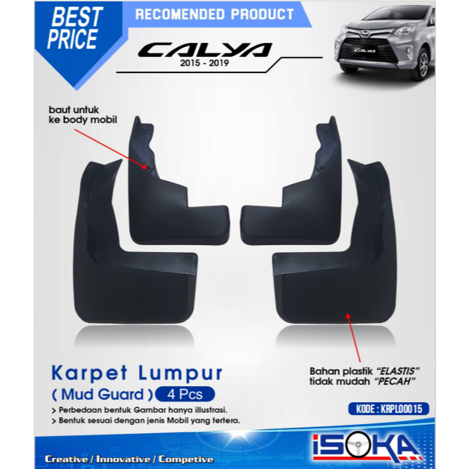 Mud Guard Karpet Lumpur Calya