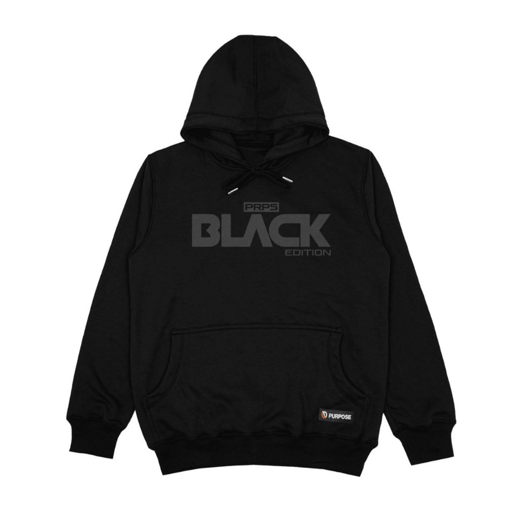 PURPOSE - Hoodie Simple Black Edition Purpose