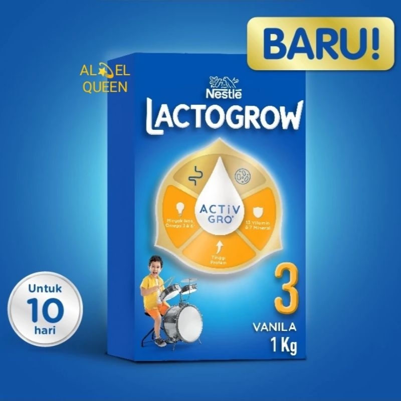 LACTOGROW 3 ACTiVGRO MADU & VANILA