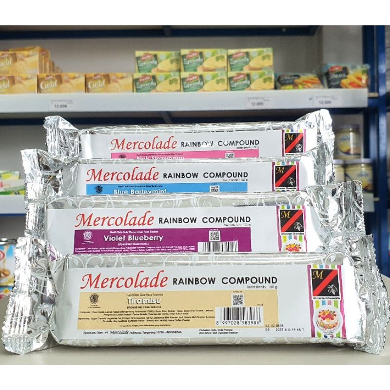 MERCOLADE CHOCOLATE RAINBOW 150GR