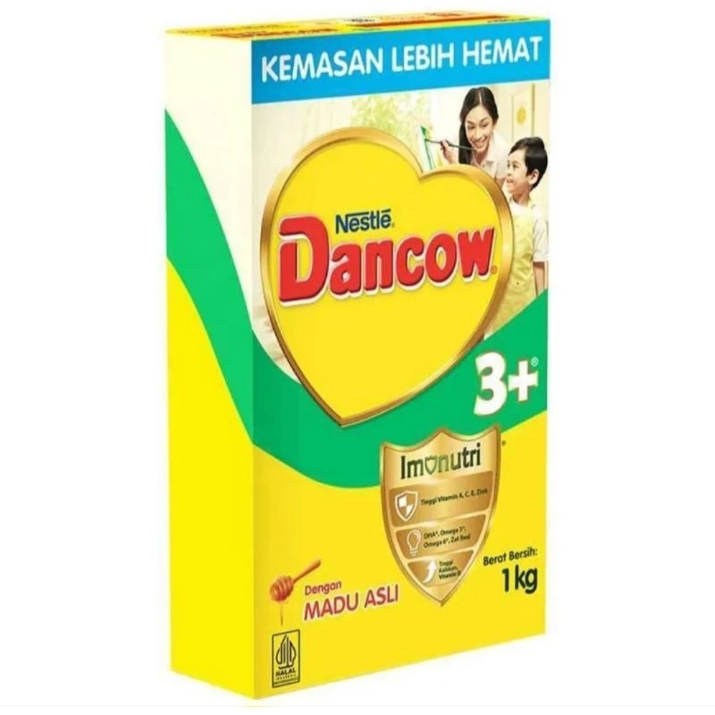 Dancow 3 plus kemasan 1kg