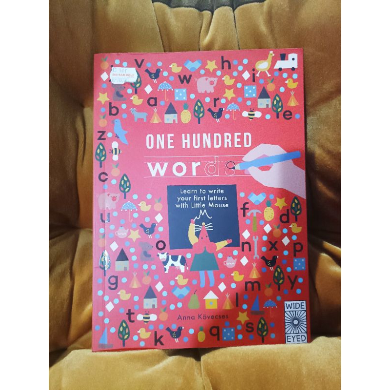 One hundred words tracing book
