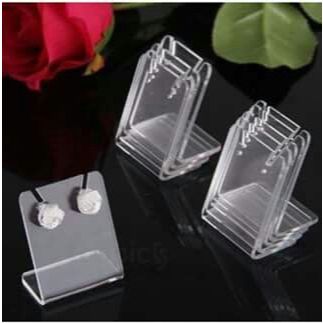 2pcs Display Anting Mini Model Tekukan / Display Perhiasan