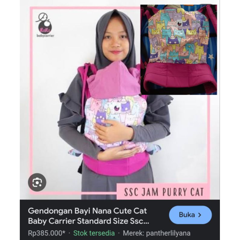 gendongan ssc anak