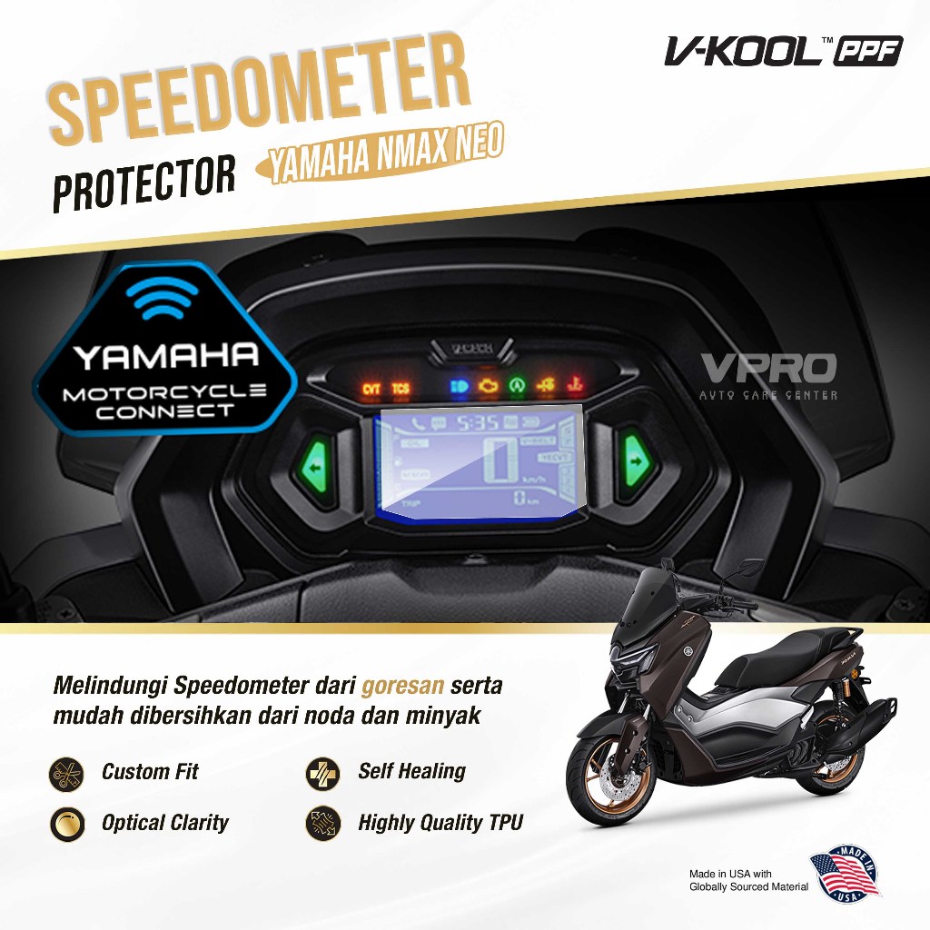 PPF VKOOL Speedometer Yamaha N-Max NEO