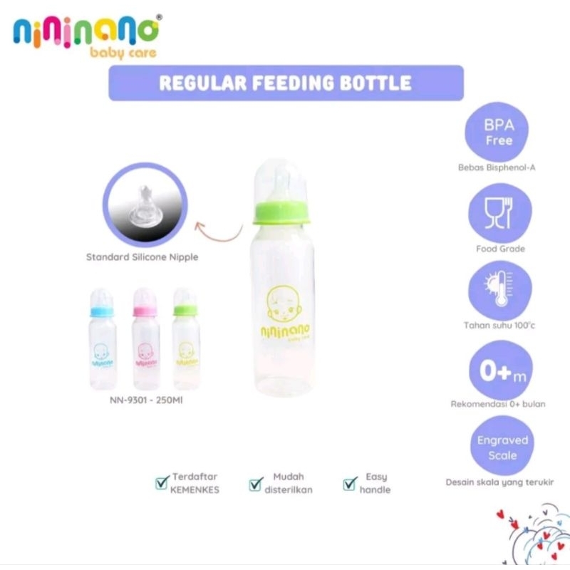Nininano Botol Susu Standard REGULER
