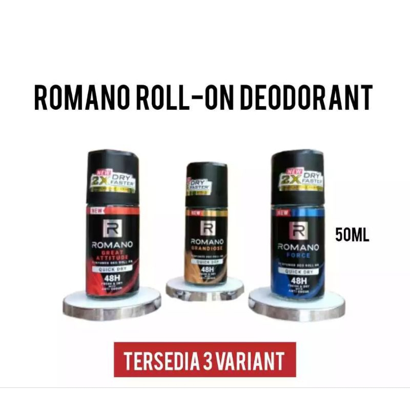 Romano Perfumed Deo Roll On 50ml
