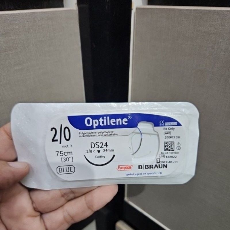 Optilene 2/0 DS24 B-Braun