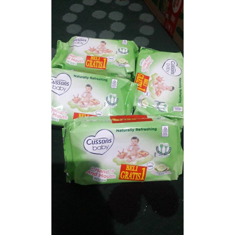 tisu basah cussons