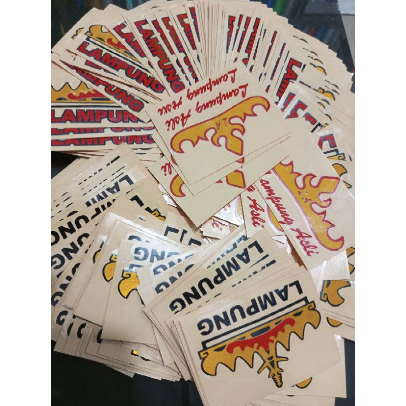 STICKER CUTTING LAMPUNG