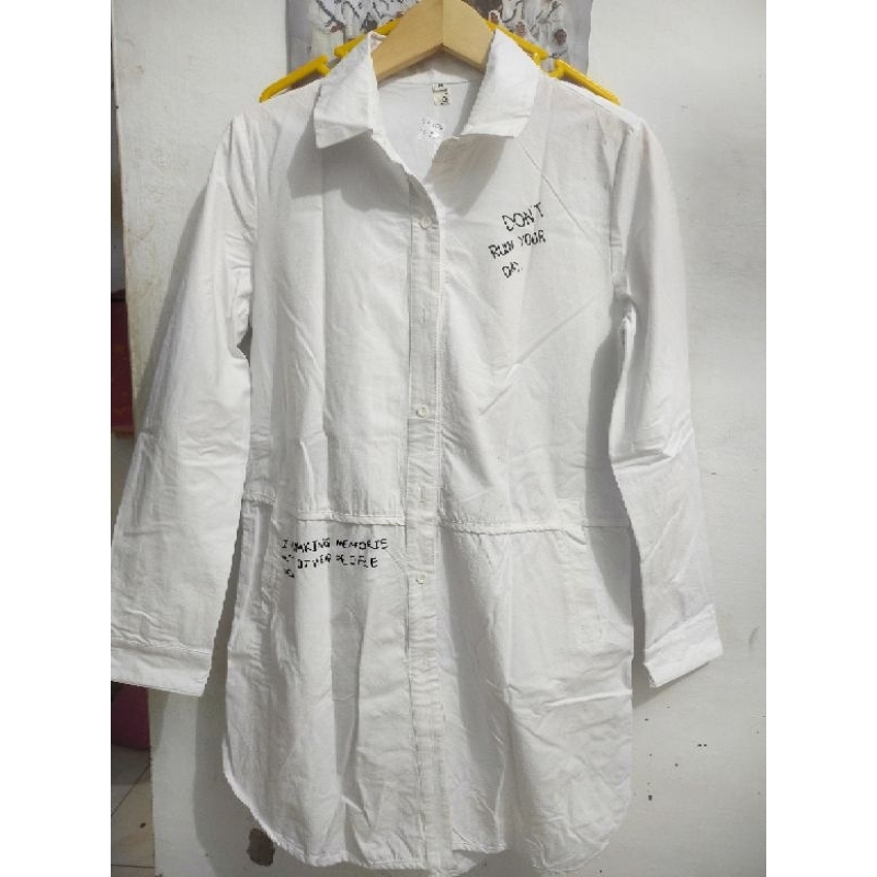 baju kemeja/blouse putih