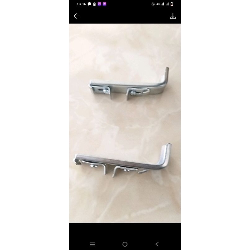 braket doble fleksibel