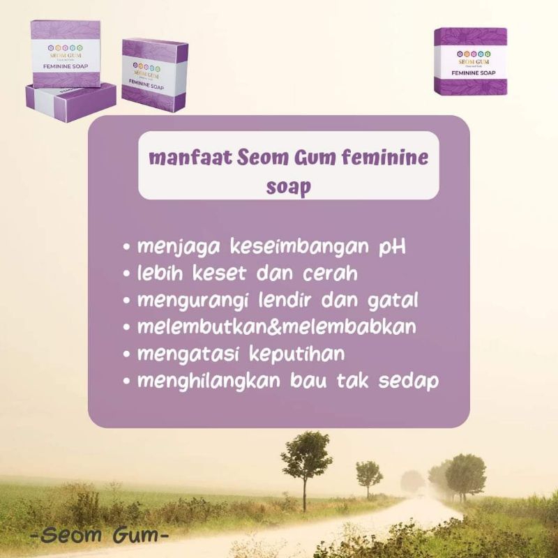 SEOM GUM FEMININ SOAP