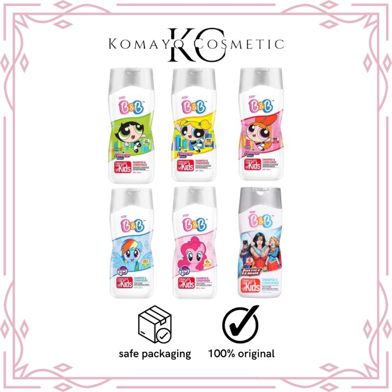B&B Kids 2in1 Shampoo & Conditioner
