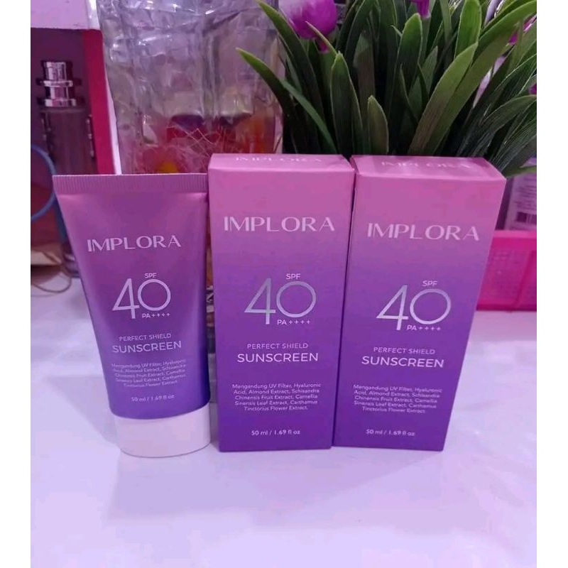 IMPLORA SUNSCREEN SPF 40+++//SUNSCREEN MURAH