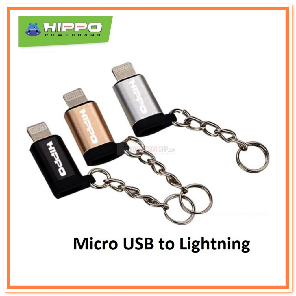 Hippo Adapter Converter Micro To Lightning iPhone