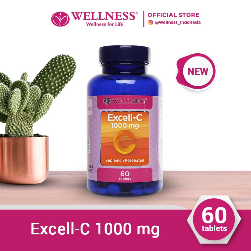 Wellness Excell-C 500mg 60 Tablets