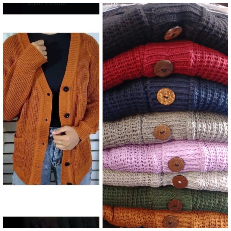 cardigan rajut